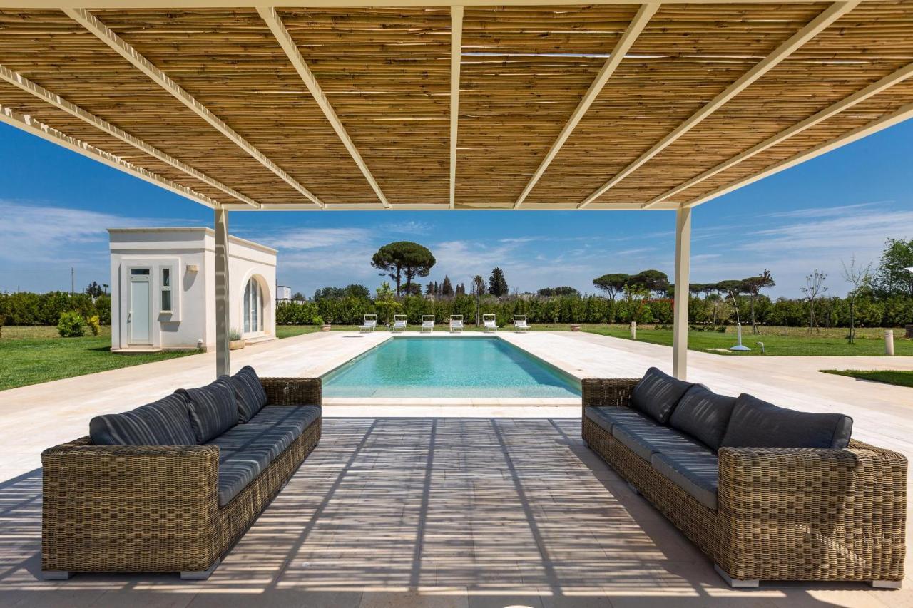 Villa Donna Sofia By Perle Di Puglia Alezio Luaran gambar
